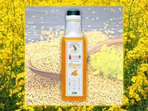 Store 14 Traditional made pure lakdi ghani cold pressed yellow mustard oil.