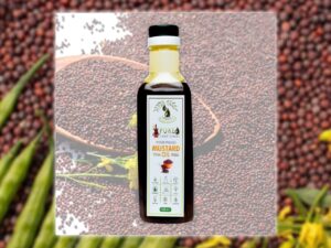 Store 5 Cold Pressed Black Mustard Oil By Pure Lakdi Ghani Oils made by using traditional Wooden ghani ( Ladki ghani) Method Because purity is everything for us.