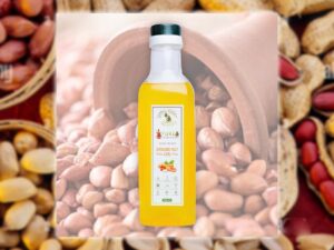 Pure Lakdi Ghani Groundnut Oil