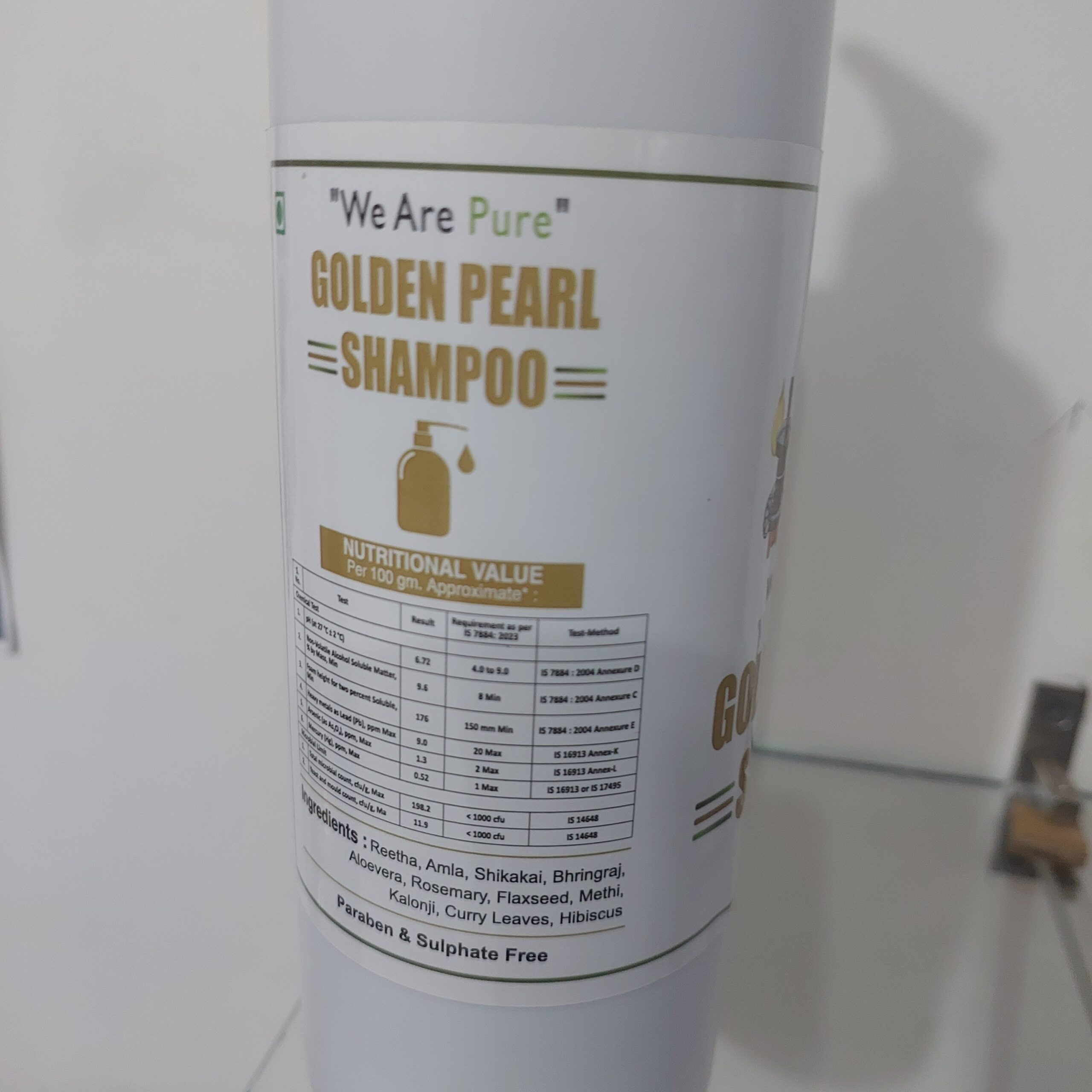 500 ml Golden Pearl Shampoo 2 500 ml Golden Pearl Shampoo - Image 2